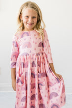 Load image into Gallery viewer, It’s Raining Rainbows Dress - littlelightcollective