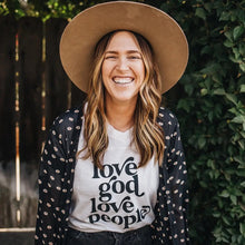 Load image into Gallery viewer, Love God, Love people T Shirt - littlelightcollective