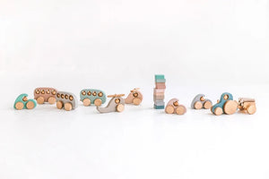 Wooden Tractor Toy - littlelightcollective