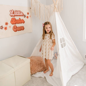 Little Babe Cave Large Canvas Banner - littlelightcollective