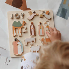 Load image into Gallery viewer, Nativity Wooden Puzzle - littlelightcollective