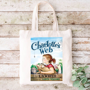 Storybook Tote bag - Charlotte’s Web - littlelightcollective