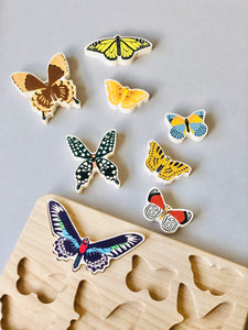 BAJO World of Butterflies Wooden Puzzle - littlelightcollective