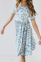 Load image into Gallery viewer, Daisy Blue Dress - littlelightcollective