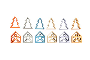 Nature Kids Houses & Trees 6 Pack (Assorted Colors) - littlelightcollective
