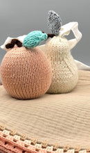 Load image into Gallery viewer, FRUITS stroller toys - White Apricot - littlelightcollective