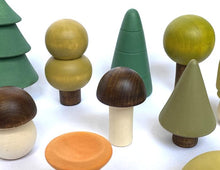 Load image into Gallery viewer, Wooden Trees For Display - Ten pieces - littlelightcollective