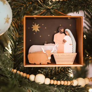 Nativity Ornament - littlelightcollective