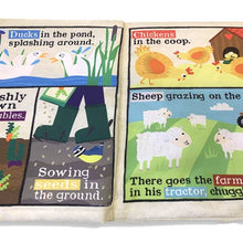 Load image into Gallery viewer, Nursery Times Crinkly Newspaper - Farm Animals - littlelightcollective