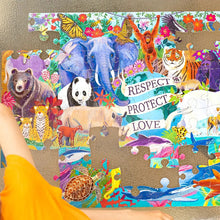 Load image into Gallery viewer, Planet Earth 100 Piece Puzzle - littlelightcollective