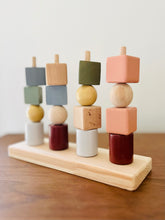 Load image into Gallery viewer, Unboxed item Wooden Shapes Stacker - littlelightcollective