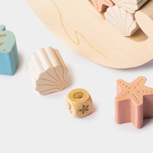 Wooden Balance Game • Whale - littlelightcollective