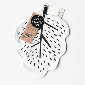 Leaf Crinkle Toy - littlelightcollective