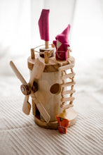 Load image into Gallery viewer, Wooden Windmill - littlelightcollective
