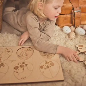 Crack the Egg Wooden Puzzle - littlelightcollective
