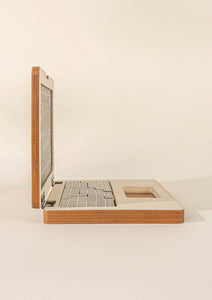 Wooden Toy Laptop Puzzle Toy - littlelightcollective