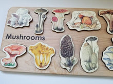 Load image into Gallery viewer, Wooden Mushroom Puzzle - littlelightcollective