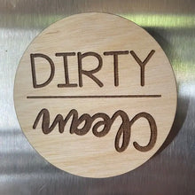Load image into Gallery viewer, Clean/Dirty Dishwasher Magnet - littlelightcollective