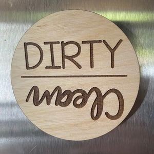 Clean/Dirty Dishwasher Magnet - littlelightcollective