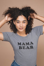 Load image into Gallery viewer, Mama Bear Tee Shirt (Grey) - littlelightcollective