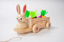 Load image into Gallery viewer, Never Alone - Pull-Along Bunny - littlelightcollective