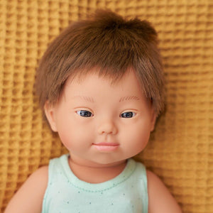 DS Baby Doll Caucasian Boy 15" Damian - littlelightcollective