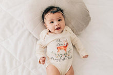 Load image into Gallery viewer, Oh Deer, It&#39;s My First Christmas One Piece Onesie - littlelightcollective