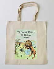 Load image into Gallery viewer, Storybook Tote bag - The Lion, the Witch and the Wardrobe - littlelightcollective