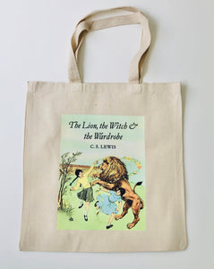 Storybook Tote bag - The Lion, the Witch and the Wardrobe - littlelightcollective