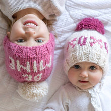 Load image into Gallery viewer, Be Mine Valentine&#39;s Day Hand Knit Beanie Hat - littlelightcollective