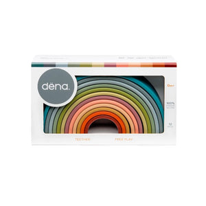 Large Nature Rainbow Silicone Stacker - littlelightcollective