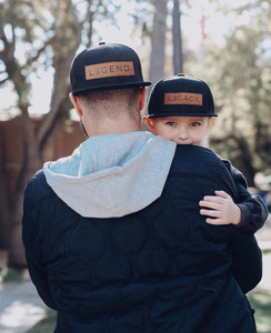 Daddy and Me Hats, Father and Son PATCH Hats, Patch Hats - littlelightcollective