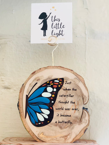 Photo Holder Butterfly - littlelightcollective