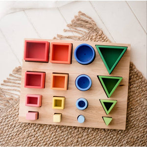3D Sorting And Nesting Board - littlelightcollective