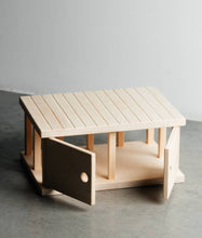 Load image into Gallery viewer, Wooden Garage For Toys #2 - littlelightcollective
