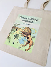 Load image into Gallery viewer, Storybook Tote bag - The Lion, the Witch and the Wardrobe - littlelightcollective