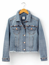 Load image into Gallery viewer, Size Large Lone Star Denim Jacket - littlelightcollective
