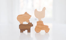 Load image into Gallery viewer, Chunky Farm Wooden Puzzle - littlelightcollective