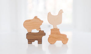 Chunky Farm Wooden Puzzle - littlelightcollective