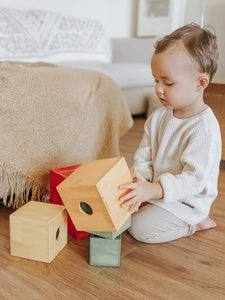 Rainbow Nesting Boxes - littlelightcollective