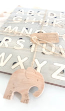 Load image into Gallery viewer, Wooden Alphabet Puzzle - littlelightcollective