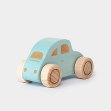 Load image into Gallery viewer, Beetle Car • Blue - littlelightcollective