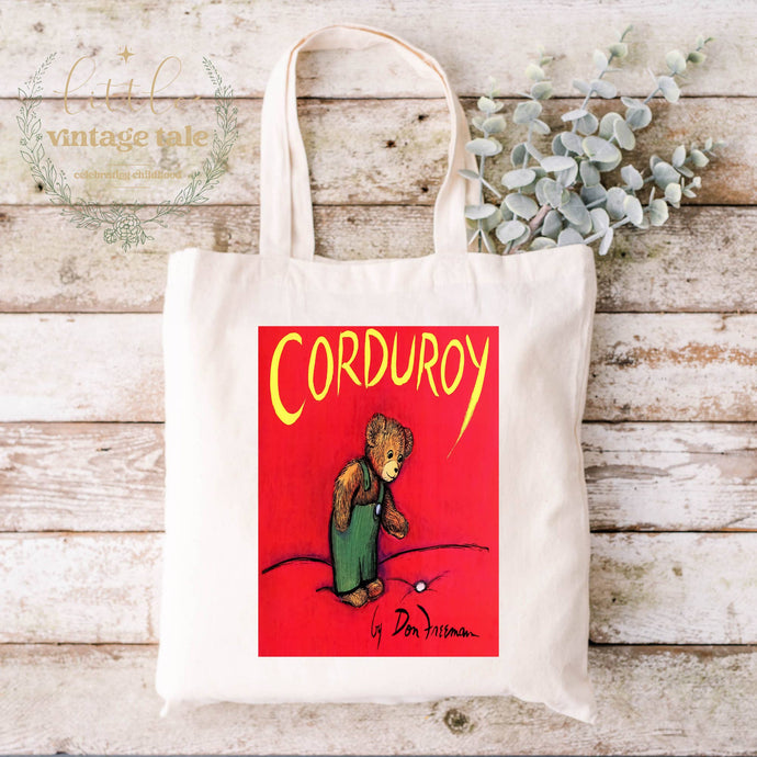 Storybook Tote bag - Corduroy - littlelightcollective
