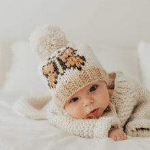 Load image into Gallery viewer, Butterfly Hand Knit Beanie Hat - littlelightcollective