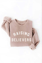 Load image into Gallery viewer, RAISING BELIEVERS Graphic Sweatshirt - littlelightcollective