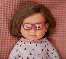 Load image into Gallery viewer, Terracotta Glasses for 15&#39;&#39; Dolls - littlelightcollective