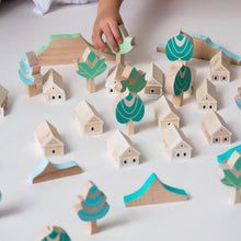 Load image into Gallery viewer, Balaton-upland Villages - Building Blocks Set - littlelightcollective