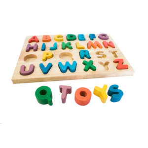 Capital Letter Puzzle - littlelightcollective