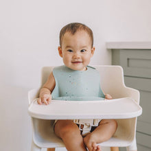 Load image into Gallery viewer, Silicone Bib | Mint Confetti - littlelightcollective