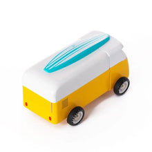 Load image into Gallery viewer, Magnetic Beach Bus Sunset - Camper Van + Surfboard - littlelightcollective